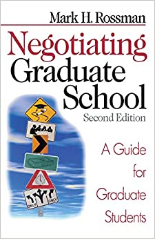 Negotiating Graduate School: A Guide for Graduate Students (Study Skills) 2nd Edition - Scanned Pdf with Ocr